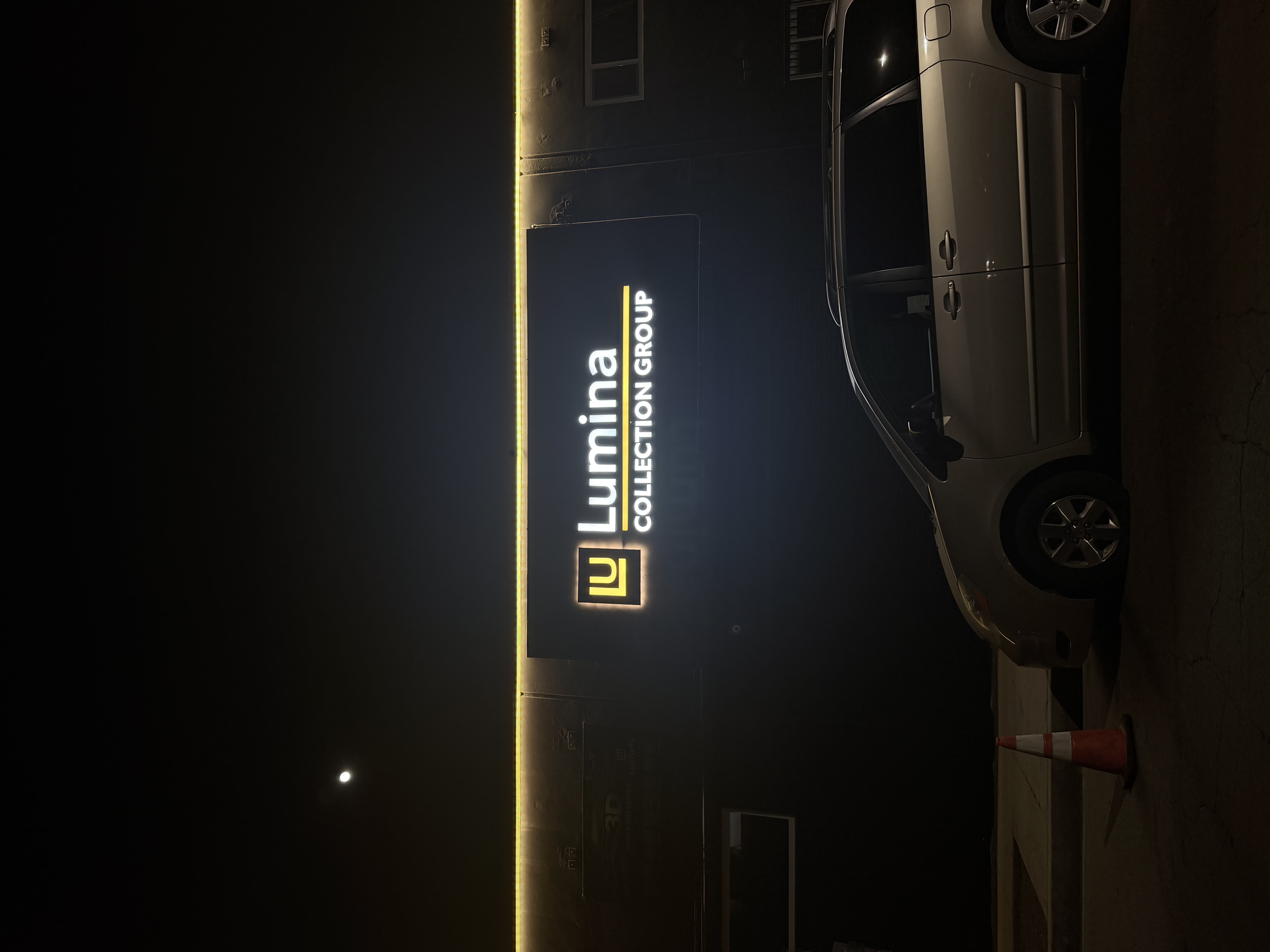 Lumina Collection Group exterior sign